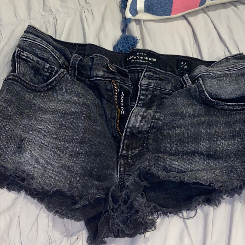Lucky brand black shorts - Picture 1 of 3